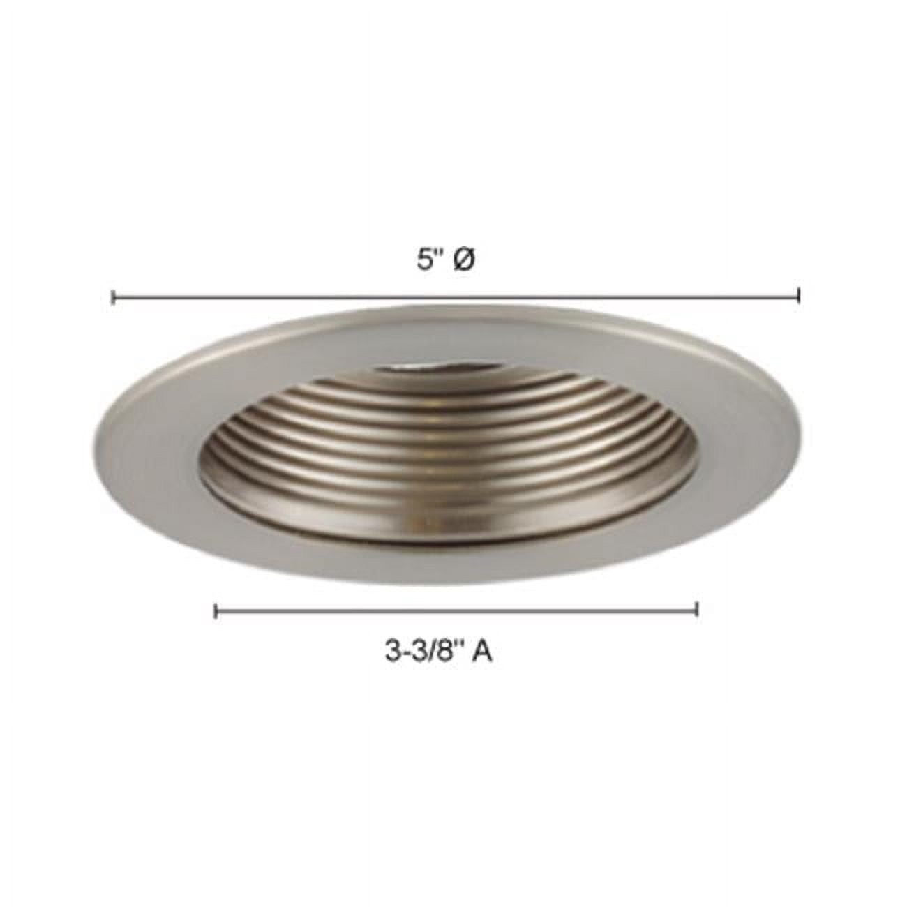 4 in. Step Baffle Trim- White Baffle- White Trim - Walmart.com