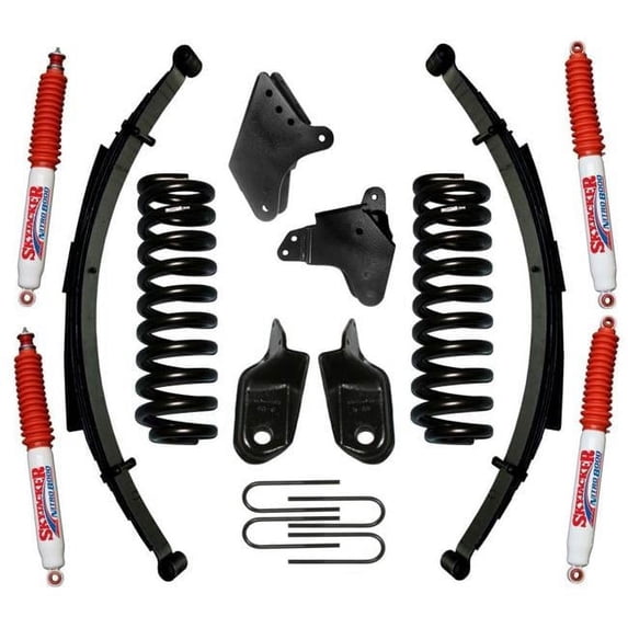 4 in. Suspension Lift System for 1980-1996 Ford Bronco