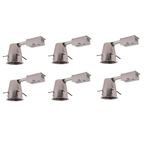 ICAT4R-T24LED-6PK-Elegant Lighting-4 120V T24 Connector LED ICAT Remodel Housing Retrofit Only (Pack
