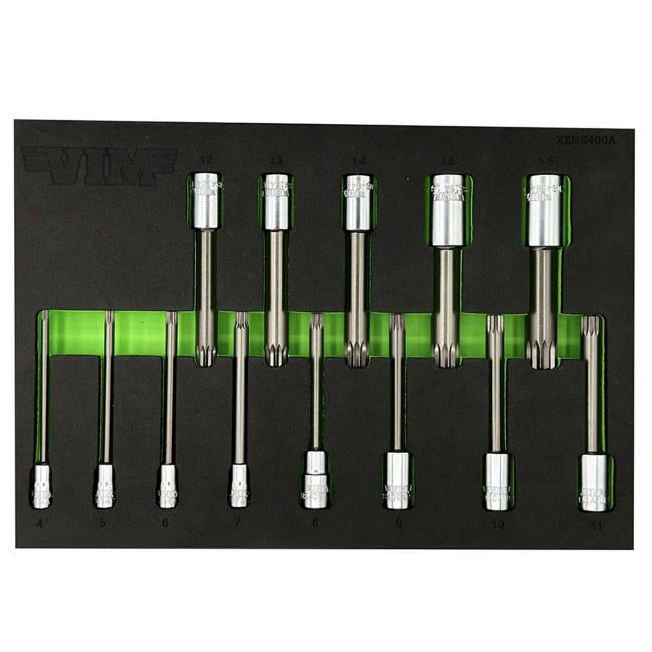 4 in. XZN Triple Square Driver Set 13 Piece