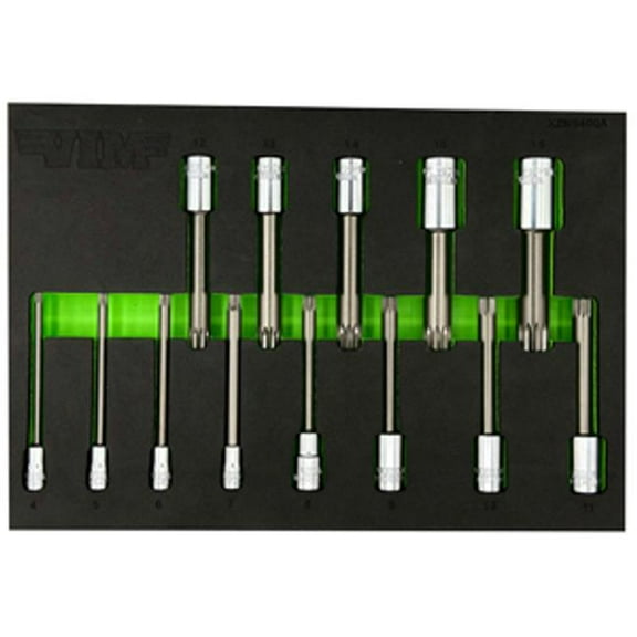 4 in. XZN Triple Square Socket Set - 13 Piece