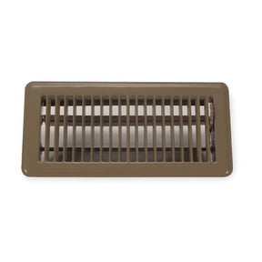 Manufacturer Varies Floor Register 5.5 X 11.5, Brown, Steel 4JRR4