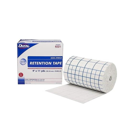 4 in. x 11 yards Retention Pre Cut Tape