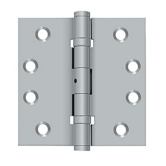 Deltana DSB4NB26D Ball Bearings Solid Brass 4-Inch x 4-Inch Square Hinge