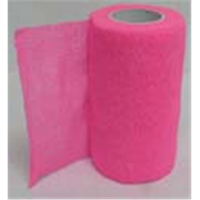 4 in. x 5 yard Wrap-It-Up Flex Bandage Hot Pnk  - 40714332