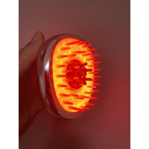 4 in1 Multi-Functional Comb-Red Light Hair Brush for Hair GrowthHair Oil Applicator,Scalp Massager, Blue Light for Reduce Scalp Irritation Or Dandruff