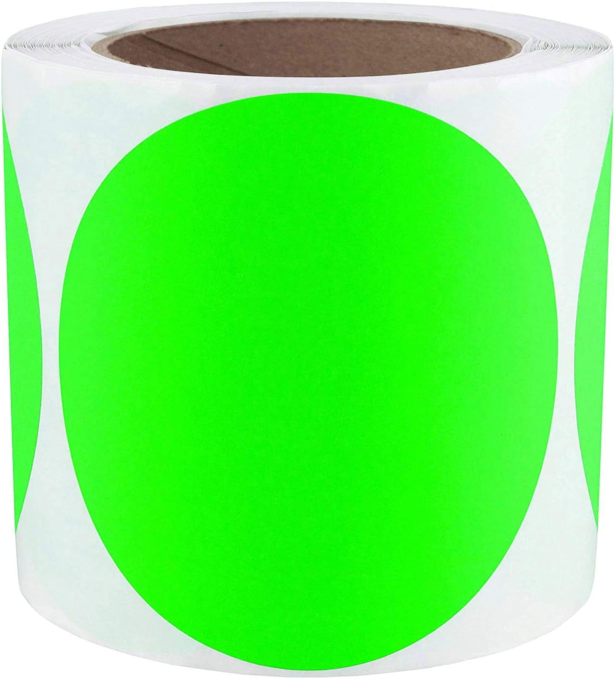 4 inch ColorCode Dot LabelsRound Color Coding LabelsPermanent