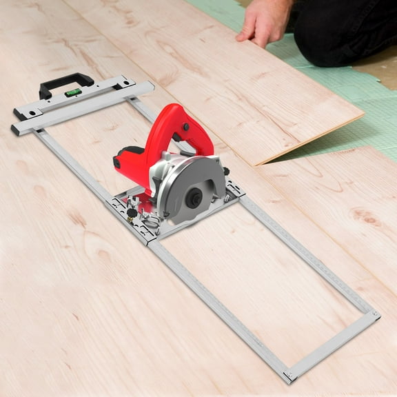 4 inch Edge Guide Positioning Cutting Board Tool, Electricity Circular Saw Trimmer Machine Edge Guide Positioning Cutting Machine, Multi-function Wood Modified Positioning Frame Tool