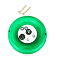 thumbnail image 1 of New Toilet Floor Flange, Upgrade for Toilet Installation Flange, Universal Fit for American Standard, Toto, Kohler, Delta, Crane, Gerber, All Toilets by NuFlush, 1 of 6
