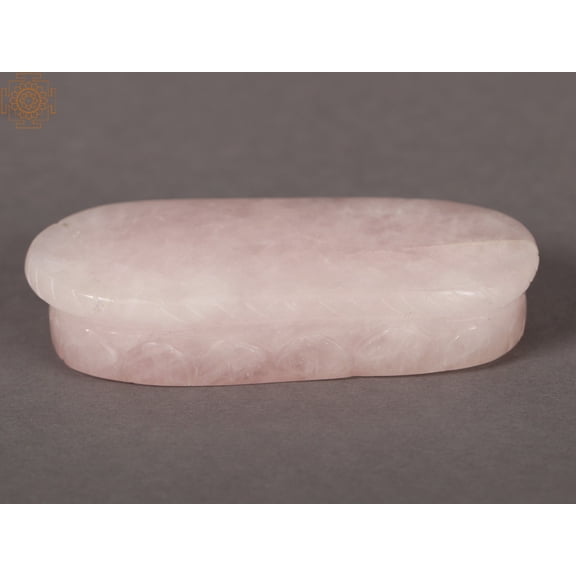 4 inch Gemstone Decorative Base Pedestal Brass Platform Multi-Purpose Altar