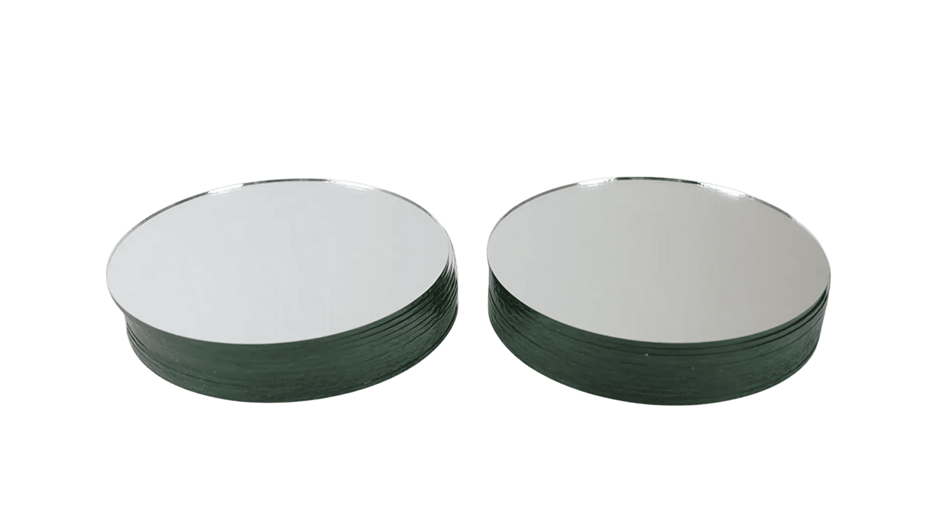 4 inch Glass Craft Small Round Mirrors Bulk 24 Pieces Mosaic Mirror