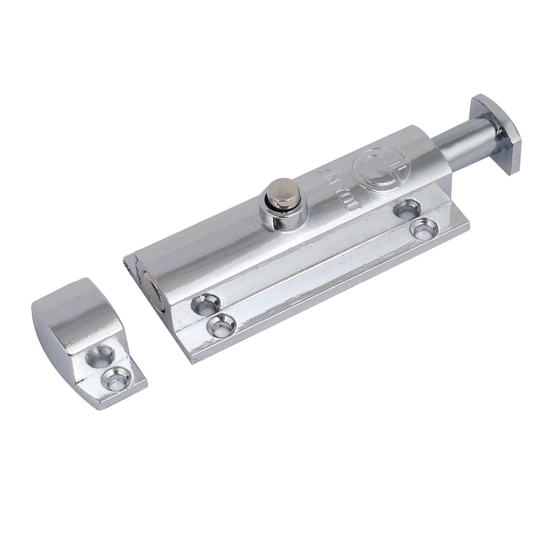 4-inch Length Window Door Security Automatic Bolt Latch Lock Silver ...