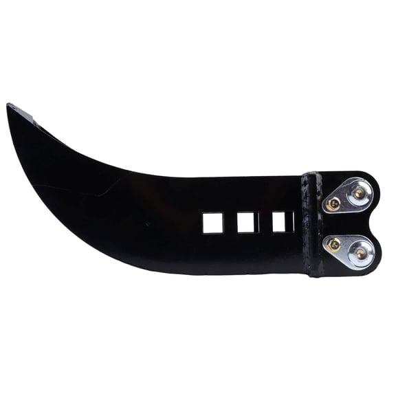 4-inch Narrow Bucket Attachment with Pin and Oil Channel Fits Mini Excavators Diggers 0.8-1.8 Ton