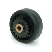 4-inch Plastic Drive Wheel with 19-Tooth Sprocket