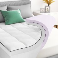 Serta CopperGel - Coprimaterasso Queen Size In Memory Foam Al Rame E Gel - Antimicrobico, Rinfrescante