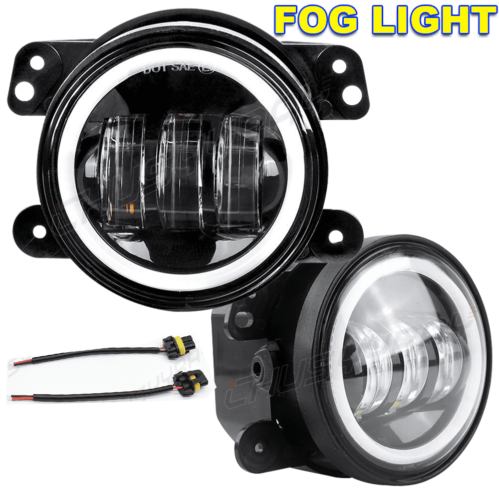 2012 dodge charger halo fog lights 4 inch Round LED Driving Lamp Fit for 2011 2013，Pack of 2 California Disposable Vapes - turning modification you can cbd_content_max--3.000000 Select Flavor ::Red Apple