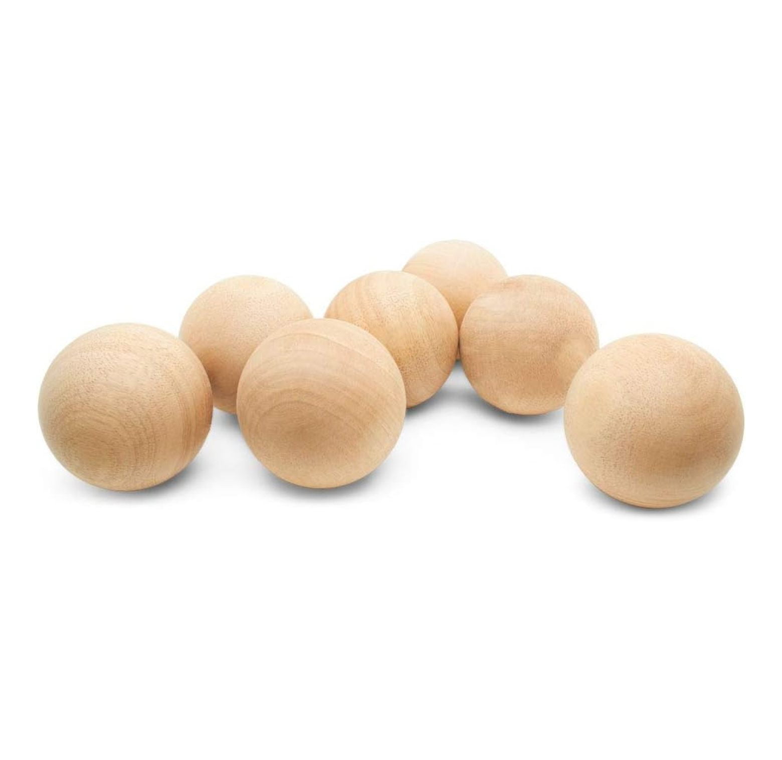 4 inch Round Wooden for Crafts, Bag of 5 Unfinished and Smooth Round ...