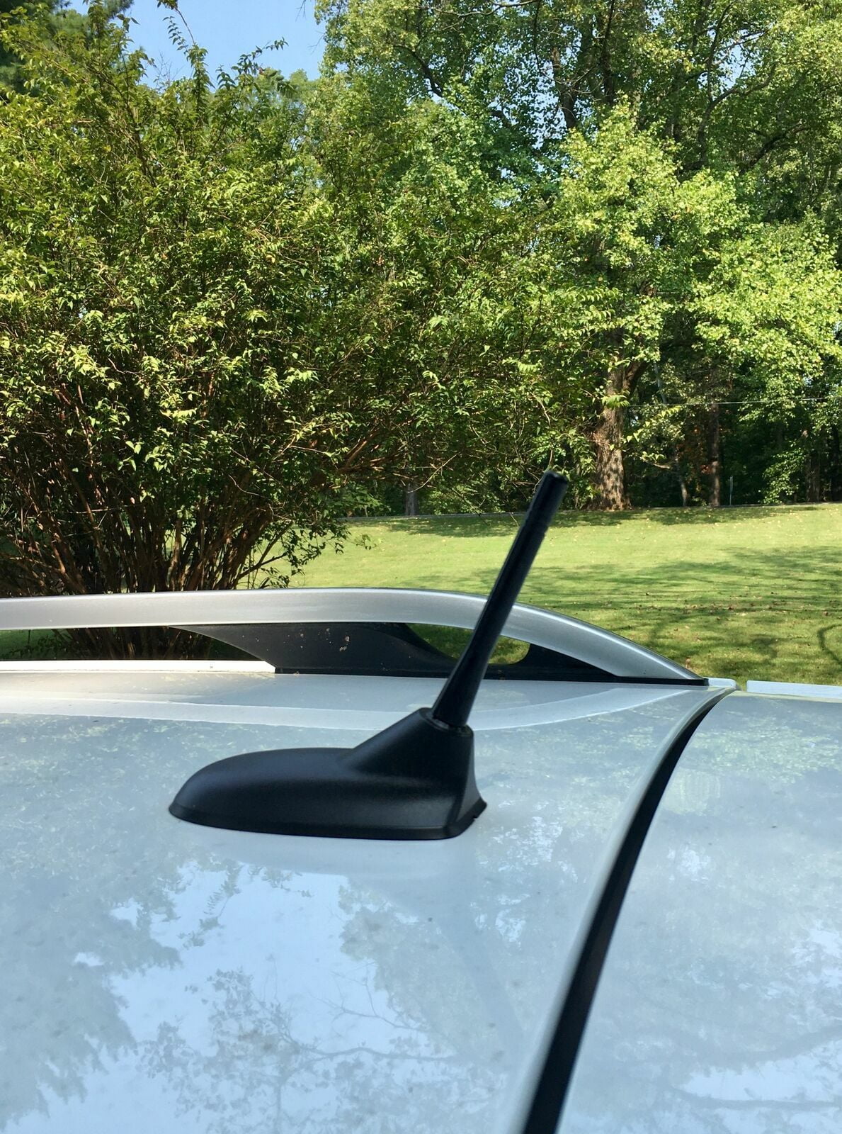 4.25 Inch Black Antenna Aluminum Mast Rod Radio AM/FM For Saturn