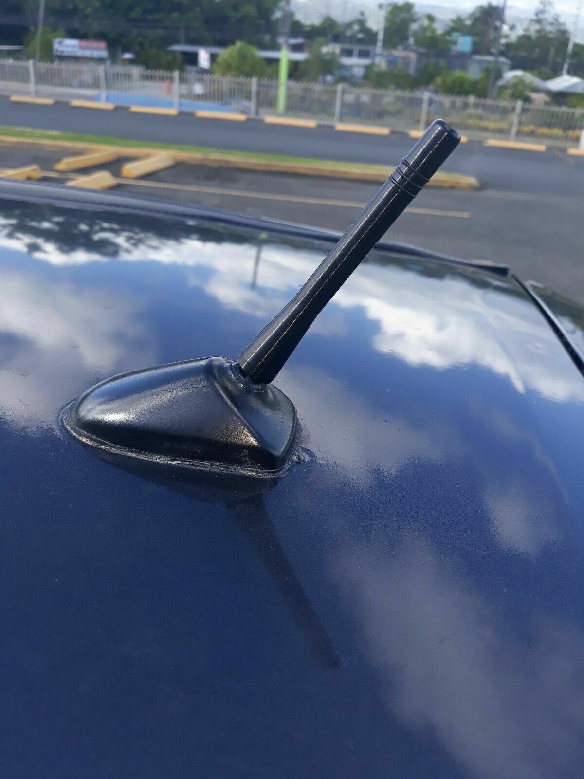 4 Inch Short Black Aluminum Antenna Mast Rod Radio AM FM For SCION IQ 