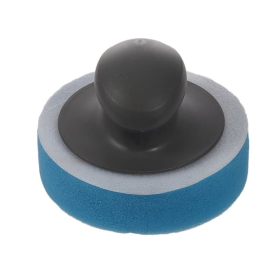 4 inch Sponge Polishing Buffer Pad Kit Fiber Towel Foam Gross Waxing Pads Auto Polisher Detailing Wash Cleaning Tools blue