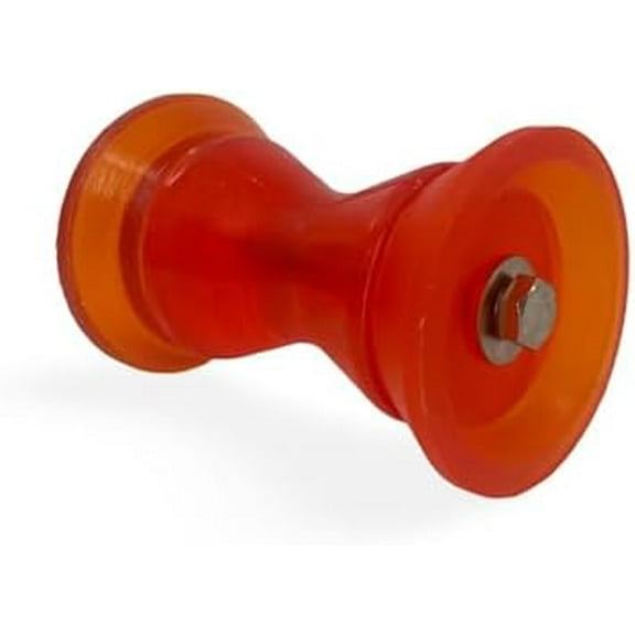 4 inch Stoltz Orange Boat Trailer Winch Post Bow Roller with Low Profile End Bells$$Watercraft