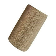 4 inch Wide Non Woven Elastic Self Adherent Wrap for Dogs Pet Ankle Khaki