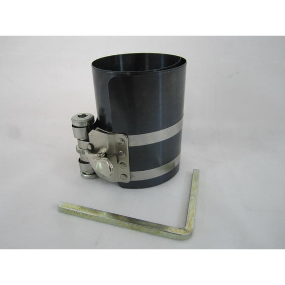 4 inch long Large Ratcheting Piston Ring Compressor 2-1/8" to 7"