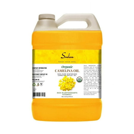4 lbs Unrefined Camelina Seed Oil Cold PressedAll Natural