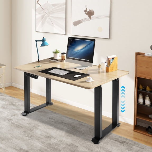 PEAKORA4-leg Standing Desk Frame, Desk Frame, Dual Motor Adjustable Desk Rack Frame