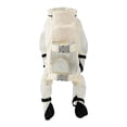 thumbnail image 1 of 4 leg dog raincoat with Boots, Waterproof Full Body Dog Suit with Adjustable Suspender, Outdoor Anti-Dirt Protective Clothing for Small Medium Dogs, Yin-01, 1 of 9