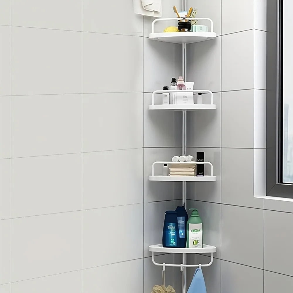 Corner Bathroom Rack: Maximize Space with Smart Design