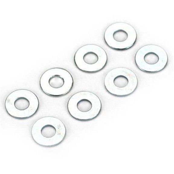 4 mm Flat Washers, 8 Piece