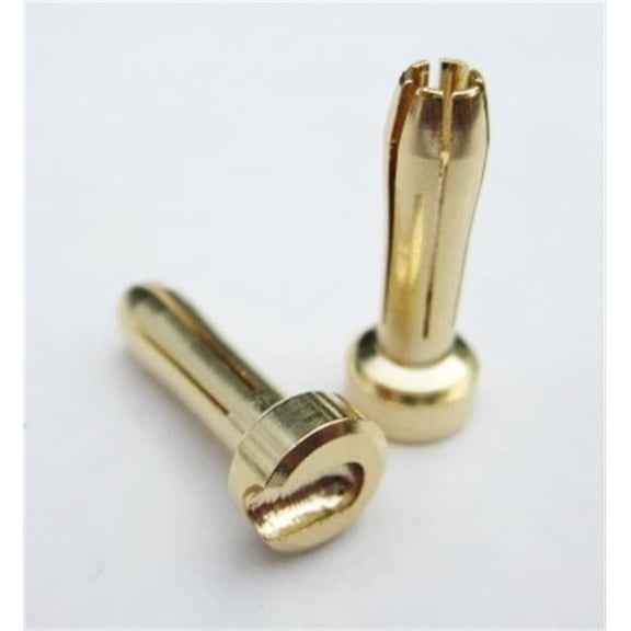 4 mm HD Male Bullets Charger Side Connector, Gold