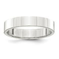 thumbnail image 1 of 4 mm Sterling Silver Flat Band, Size 11, 1 of 1