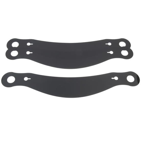 4 mm Thick Xstack Tear Off Helmet Shield with Curved Plastic Bell, Smoke - Set of 3