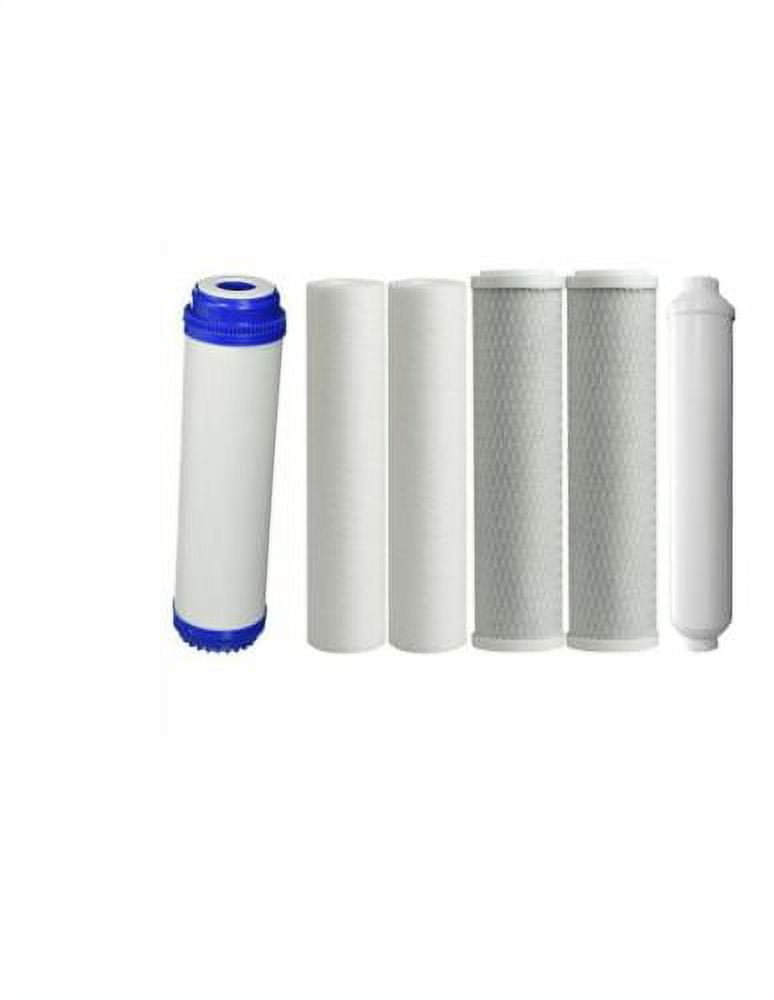 4 or 5 Stage Undersink Water Filter System One Year Refill Cartridge Kit