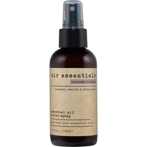 4 oz Essential Oil Toilet Spray - Eliminate Bathroom & Toilet Odors with Pure Essential Oils - Air Freshener Made with Clean Plant-Derived Ingredients (Lavender Blossom)