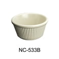 thumbnail image 1 of 4 oz Fluted Ramekin, Bone White - 1.5 x 3.75 in. - Pack of 72, 1 of 1