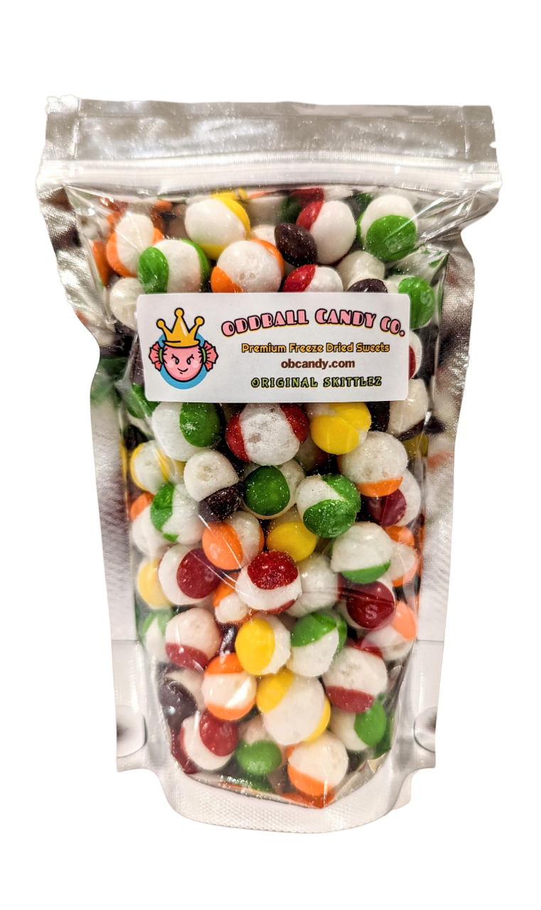 4 oz Freeze Dried Skittlez Original - MADE FRESH TO ORDER - Oddball ...