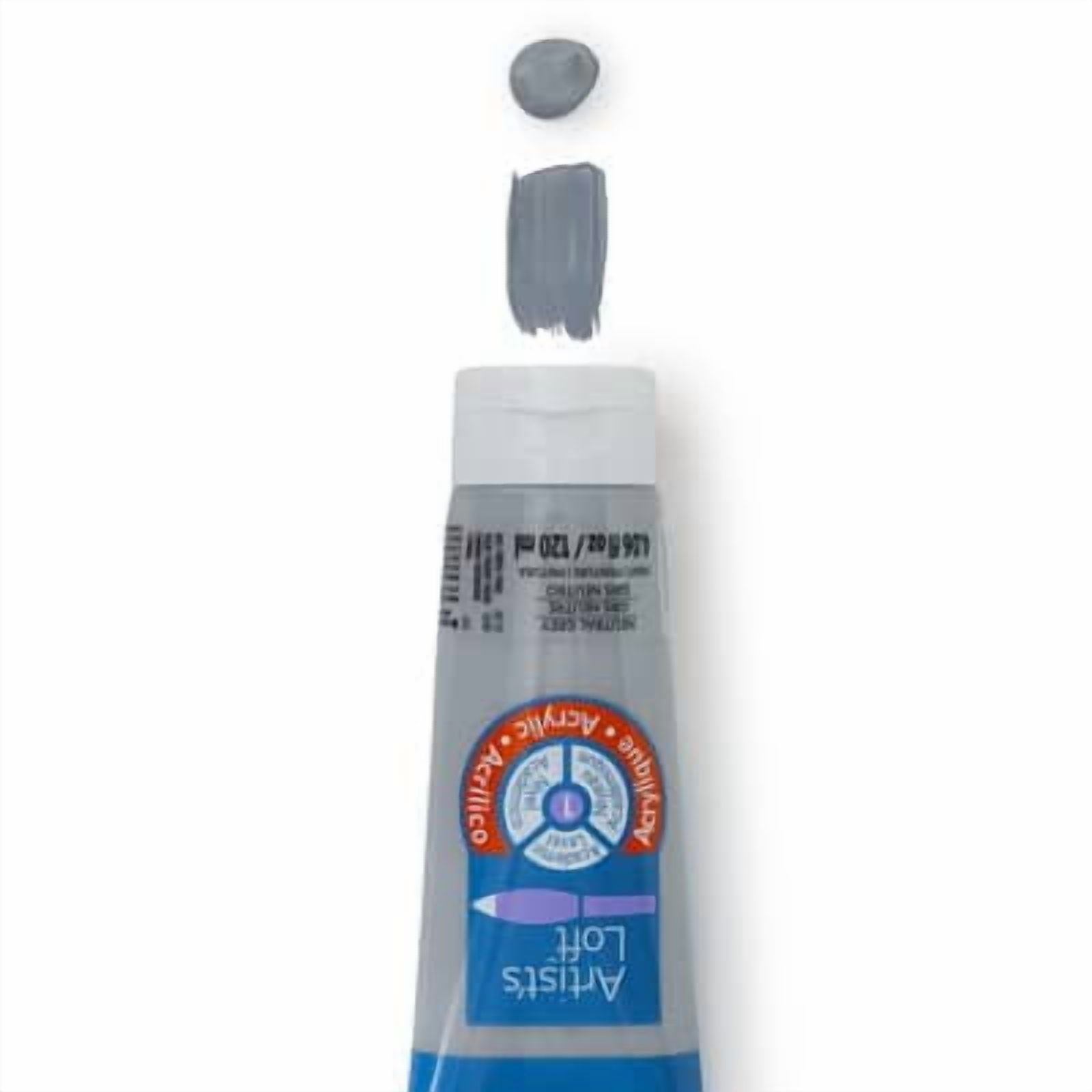 4 oz. Neutral Grey Acrylic Paint by Artist's Loft - Water-Based - Fast ...