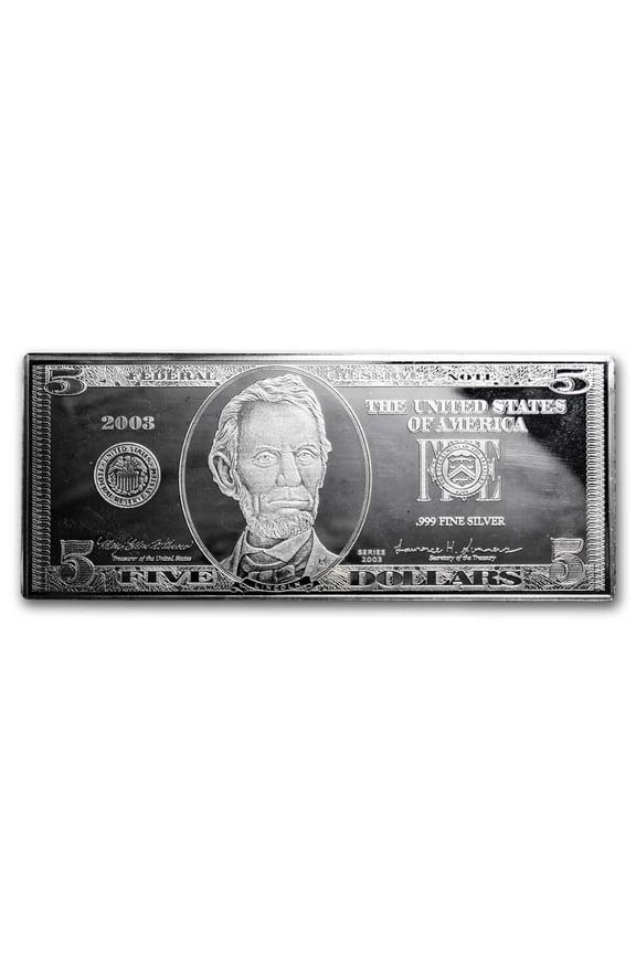 4 oz Silver Bar - Secondary Market