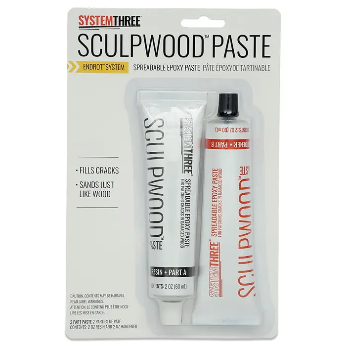 4 oz System Three Resins 1610K05 SculpWood Epoxy Paste