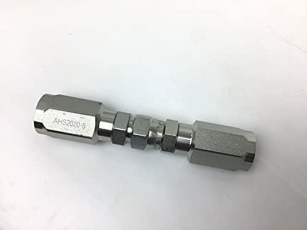 4 pack 1/2" reusable hydraulic hose field repair kits for 2wire