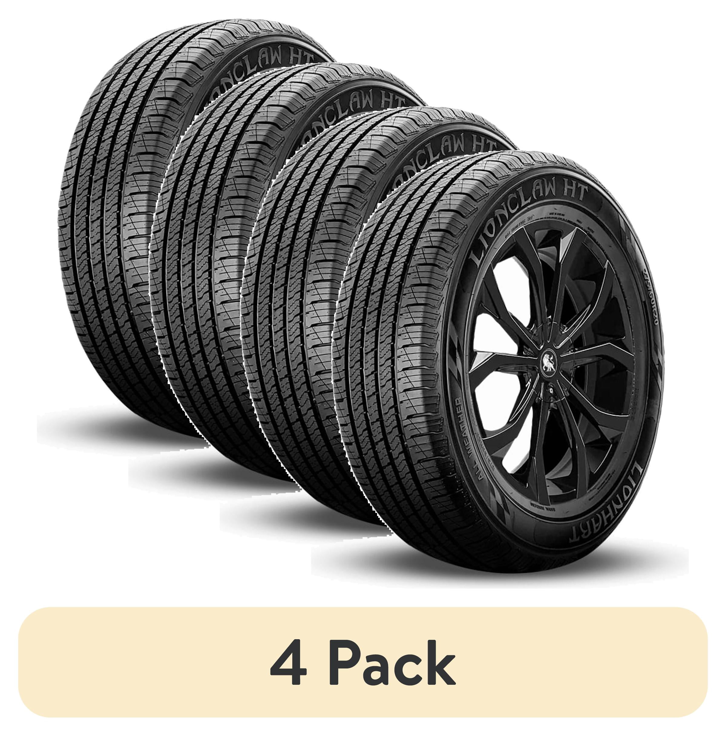 (4 pack) 1 Lionhart Lionclaw HT 245/65R17 105T Highway Tires, 40K Mi ...