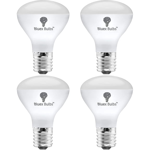4 pack 14 bulbs 417 base mini reflector floodlight bulbs adjustable 2700 warm white-40 watt equivalent-17 bulbs adjustable 17 medium base mini bulbs, antique cabinet lights
