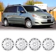 thumbnail image 1 of (4 Pack)16" Hubcaps Wheel Rims Cover for 2004-2010 Toyota Sienna,Snap-on Installation,ABS+PC,Chrome, 1 of 7
