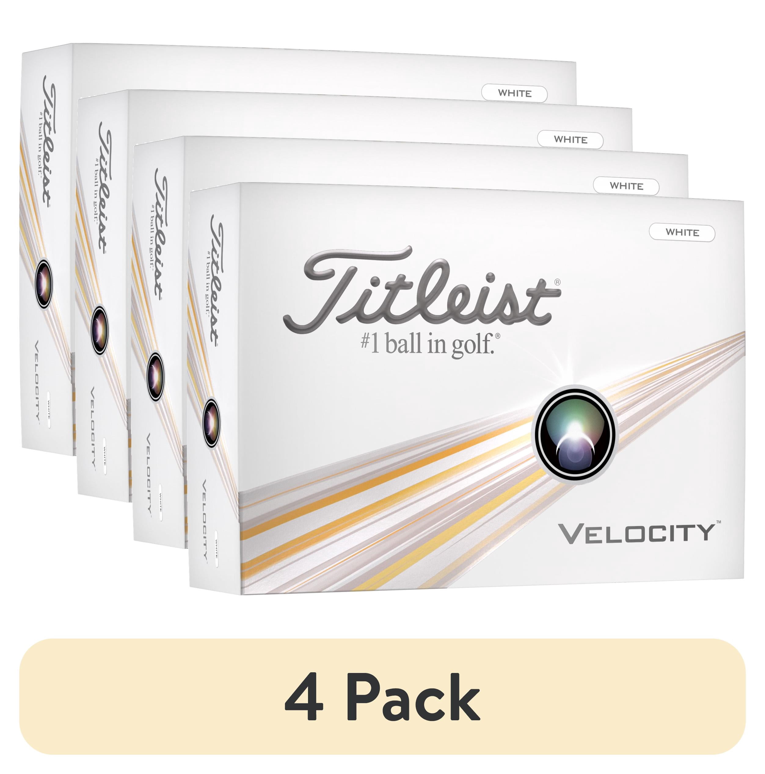 (4 pack) 2024 Titleist Velocity White