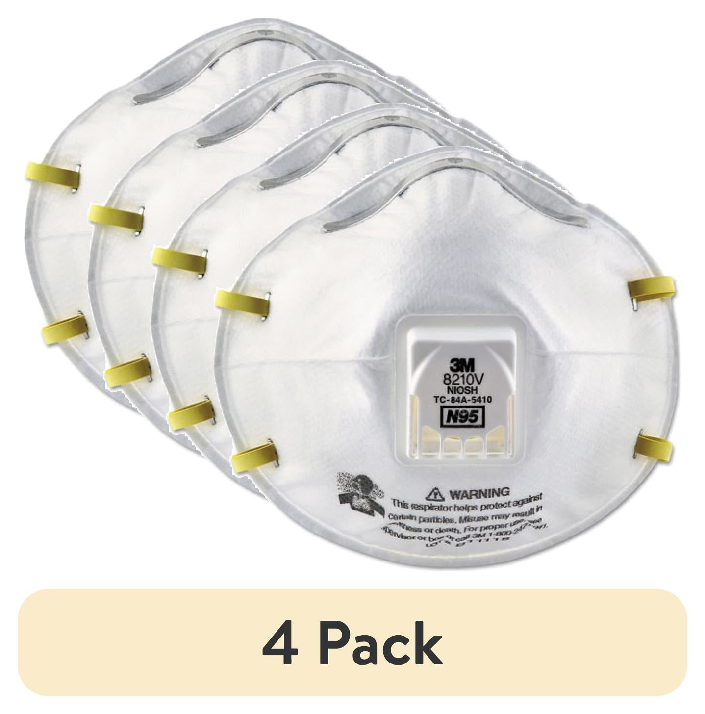3M™ 8210V N95 Disposable Particulate Respirator, 10