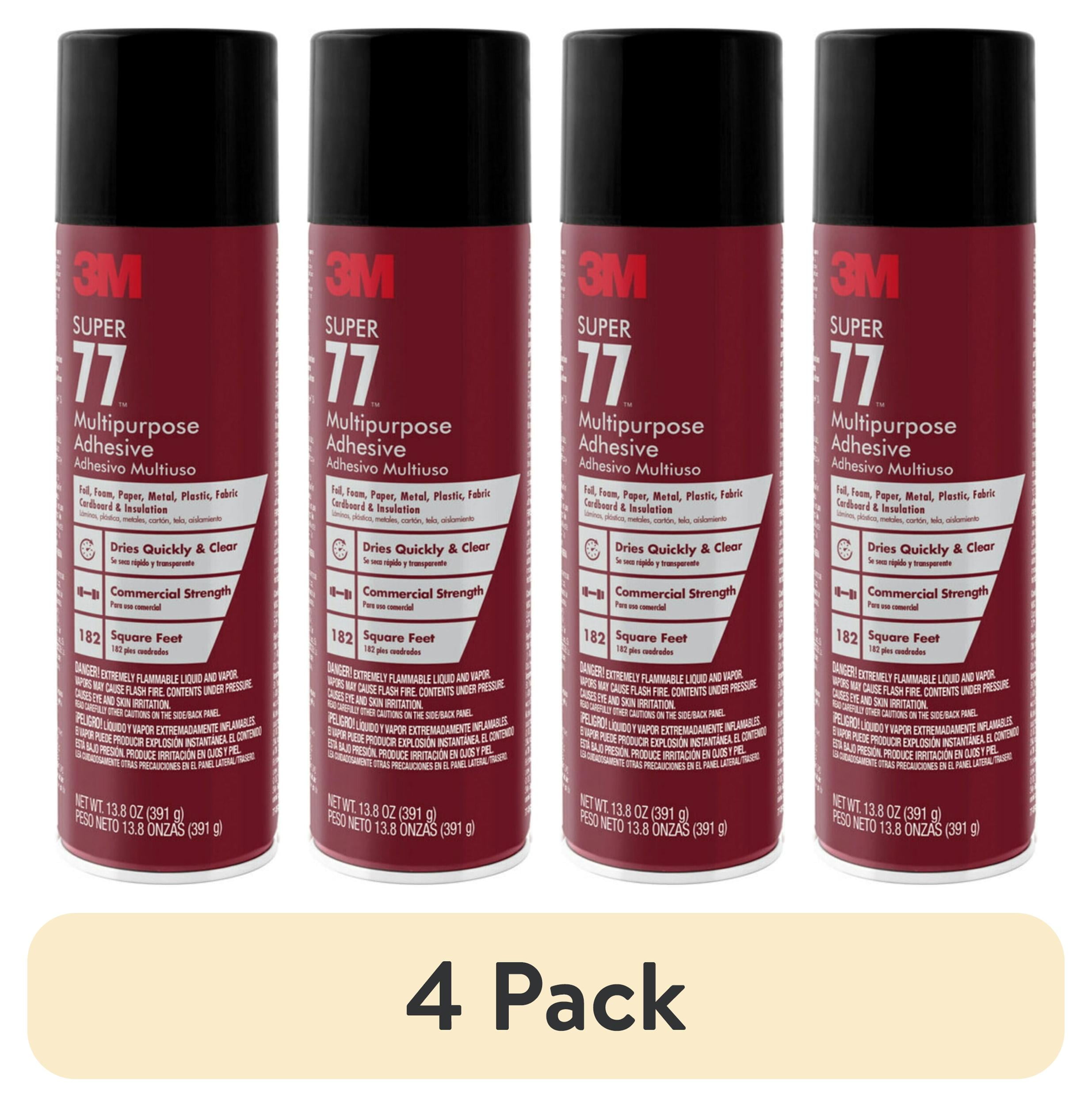 MAJU 3M Super 77 Spray Adhesive Multi Purpose Aerosol Spray Glue Strong Bond Gam 375g 475g I.18237111