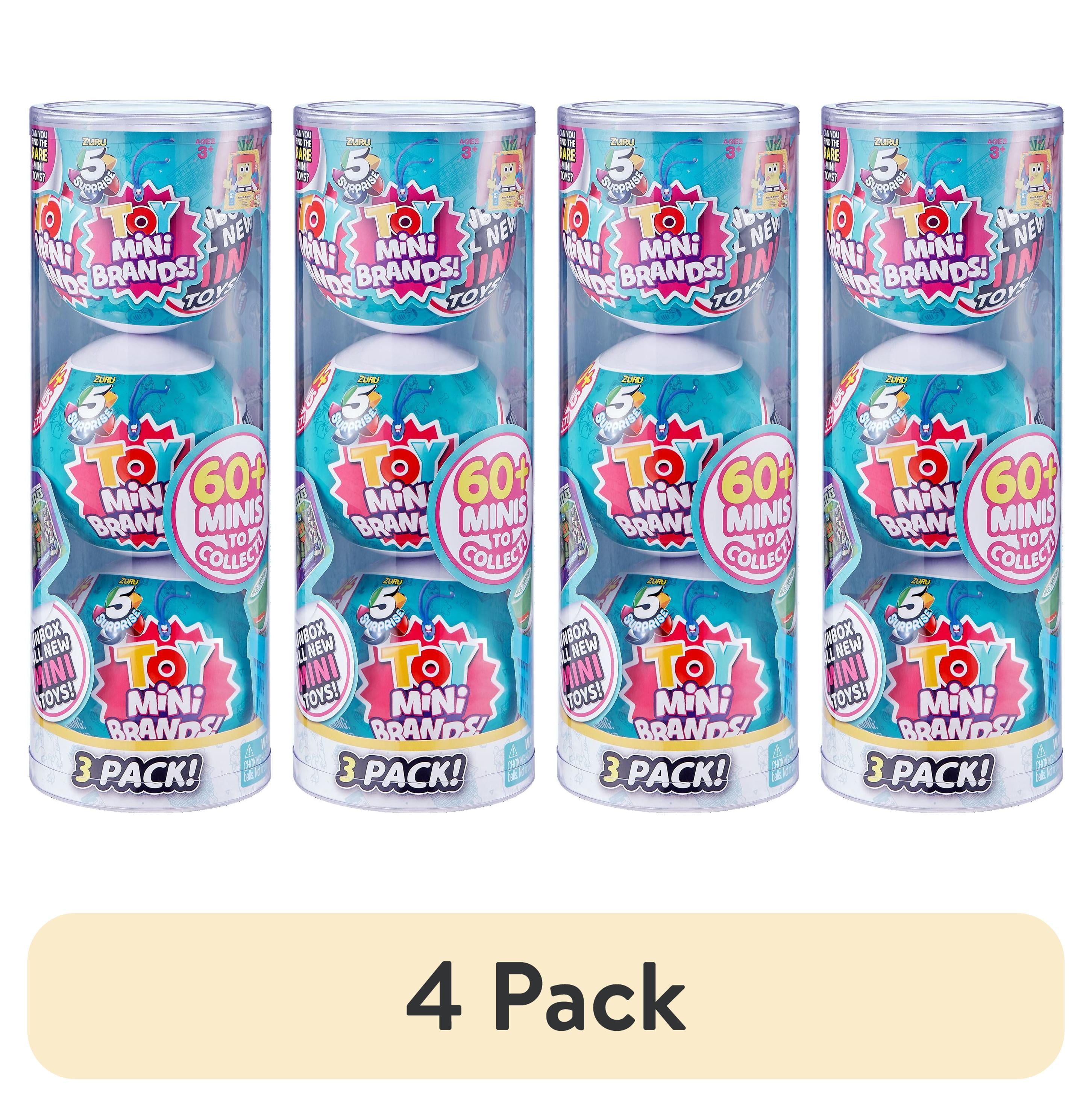 Toy Mini Brands Series 3 4個 Amazon.com: 5 Surprise Toy Mini Brands Series 3 Collector's